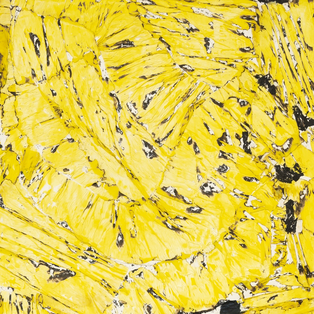 Yellow Fragment #3 by Jean Boghossian