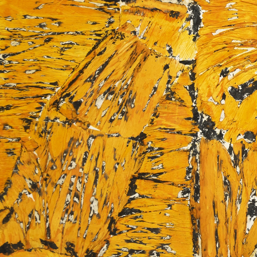 Orange Fragment #5 by Jean Boghossian